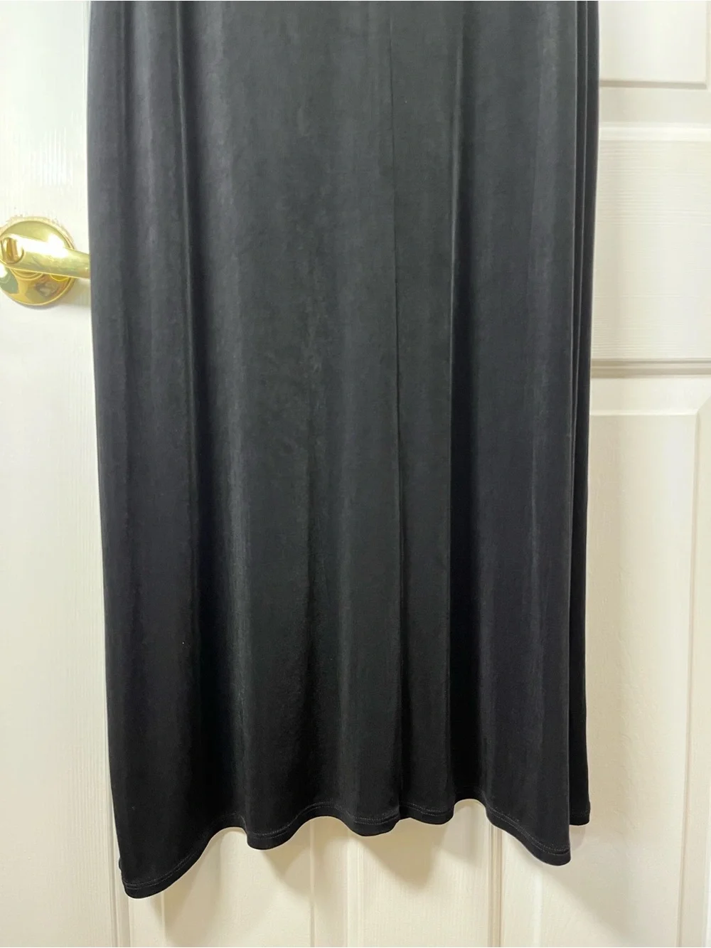 Anna Maxwell Black Petite Maxi Dress 2XWP (22/24)